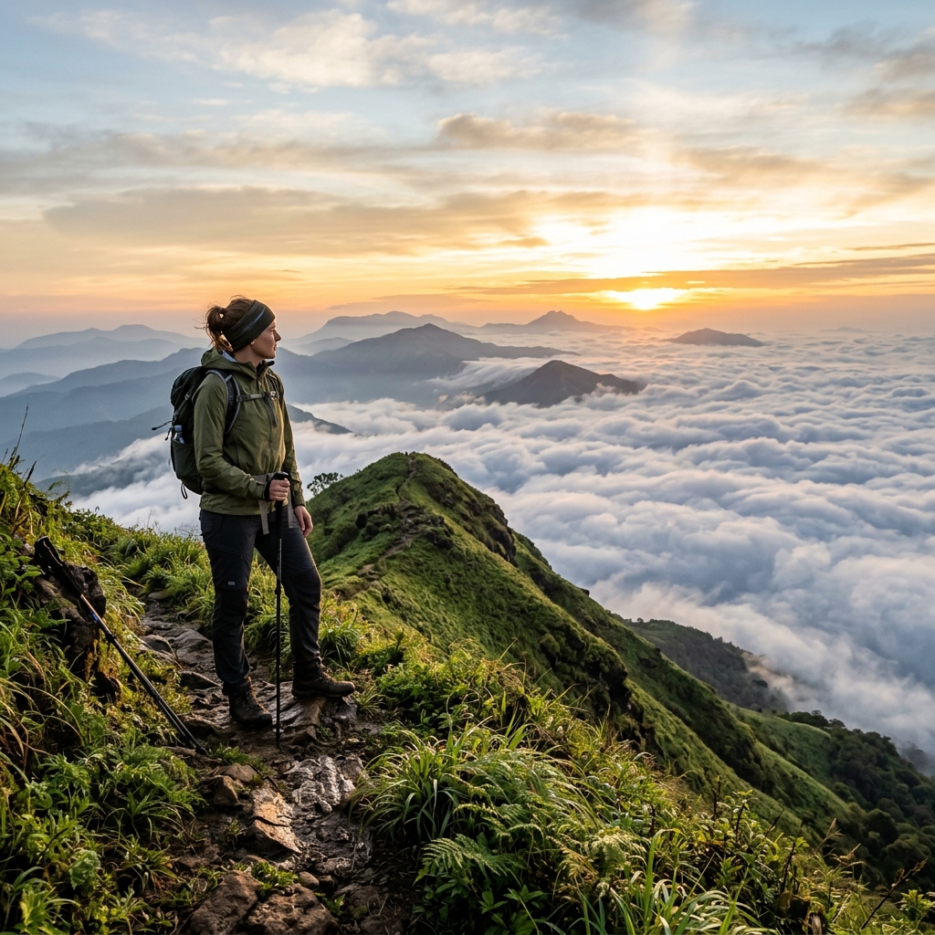 Golden Sunrise Ridge Walk